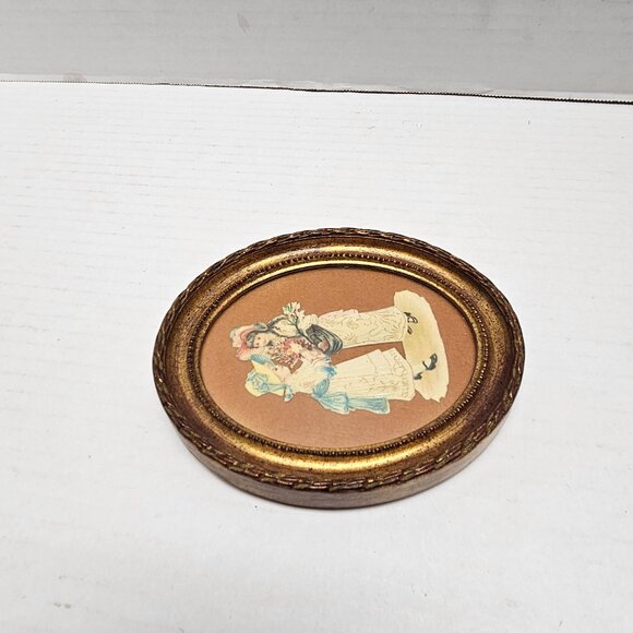 Vintage Romantic Victorian Fashion French Magazine La Mode Illustration Wall Art - Picture 4 of 14